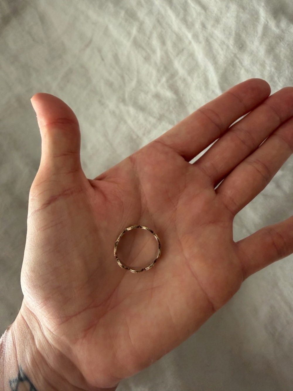 Anna Beck gold multi-disc ring - Picture 4 of 6